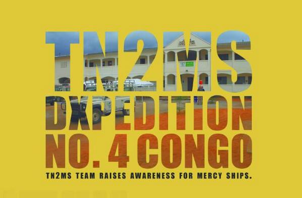 DXpedition's tweet photo. See one side of the 4-sided #TN2MS #QSL card. #DX #hamradio http://t.co/BcdDiRinl6