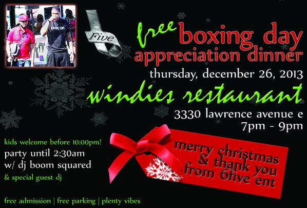 6FiveEnt22's tweet photo. **TONIGHT** join me @ Windies from 7-9pm for a free appreciation dinner followed by an afterparty w/ @BOOM_Squared ! http://t.co/u5x025zlv5