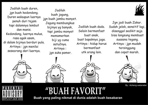 Arti "Buah-buah" dalam filosofi hidup .... | sumber: tinyurl.com/khnm4r3 |