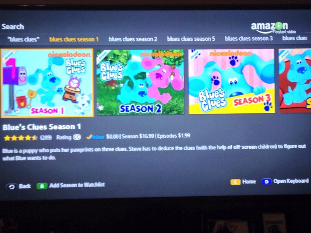 Blue's clues episodes free sale