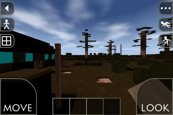 NotchDe's tweet image. If you have survival craft never get the herobrine texture pack
