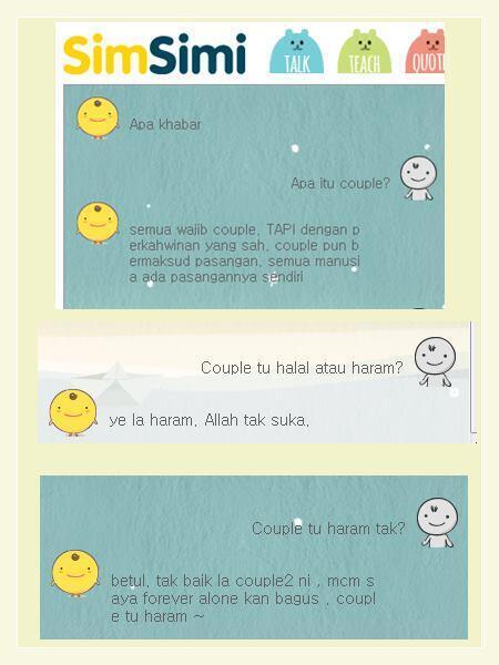 تويتر Nara Rara على تويتر Pendakwahcute Simsimi Pon Tahu Couple Itu Haram Awak Mohonclash Http T Co O7qgjxforn