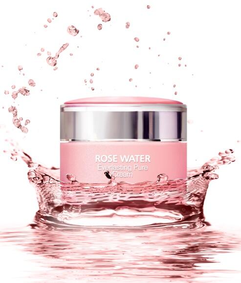 [베르뉴] 정제수 NO!  Eco-cert인증 로즈워터 100% 사용 ! - [로즈워터 에버레스팅 퓨어 크림]  me2.do/xQ5aQmUf