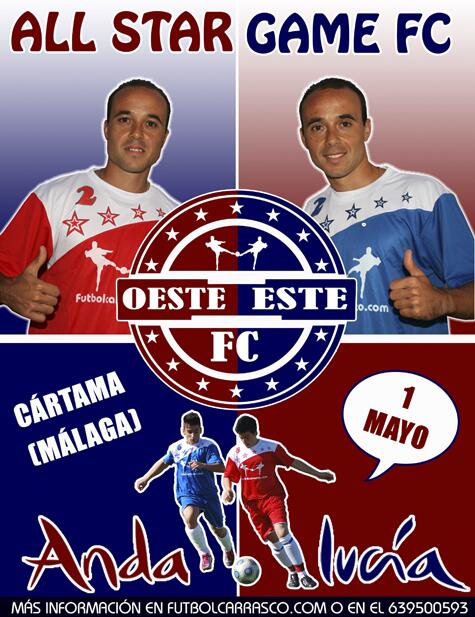 <a href="/MalagaCFemenino/">Málaga CF Femenino</a> RT Por favor. All Stars Game "Este vs Oeste". 1 de Mayo. Apúntate. futbolcarrasco.com/apartados/even…