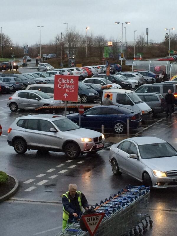 TufferB's tweet photo. @wankersparking @ParkingWankers not one but two disabled parking bays by the fat git in the transit. http://t.co/hhMDeE3YR1