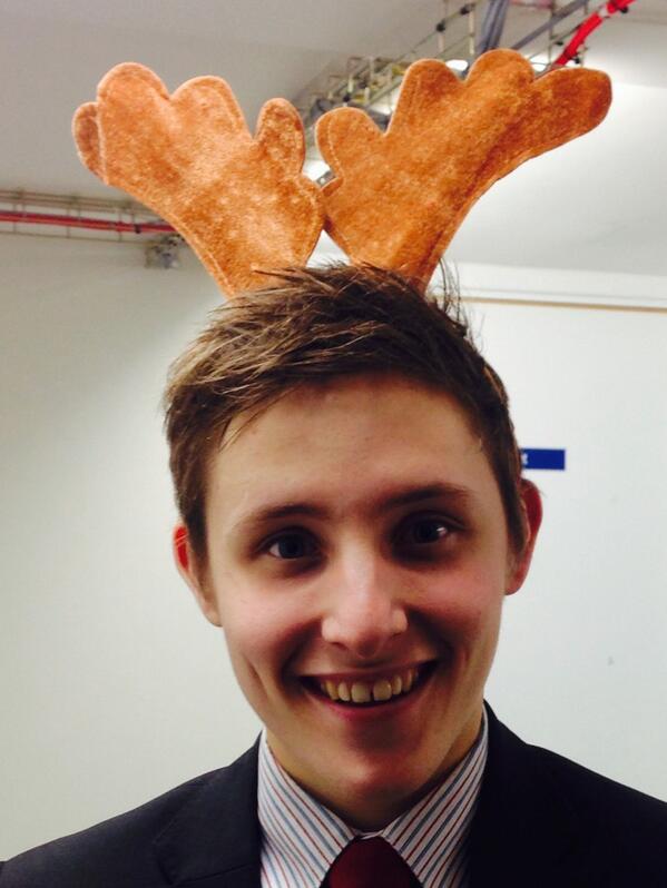 Jack getting in the mood for Christmas!  #The fun never stops <a href="/TescoMundesley/">Tesco Mundesley</a> <a href="/DianeMalone001/">Diane Malone</a>