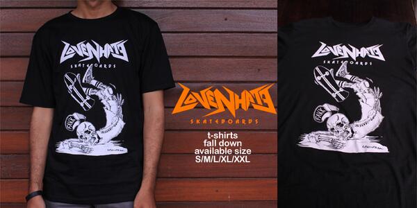 LNH T-shirts "Fall Down" Available Size : S/M/L/XL/XXL 
More Info to Order : 082182464840