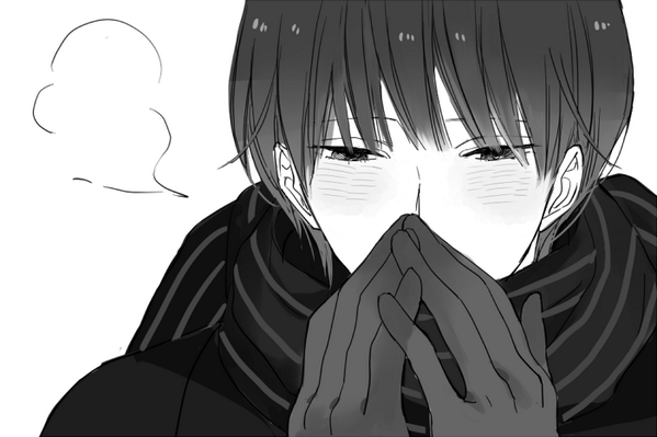 てぶくろおみの暗い話描いてるけど博臣さん塗るとこ多すぎです。その点アッキーはまっしろでよいので手のかからないいいこです。 