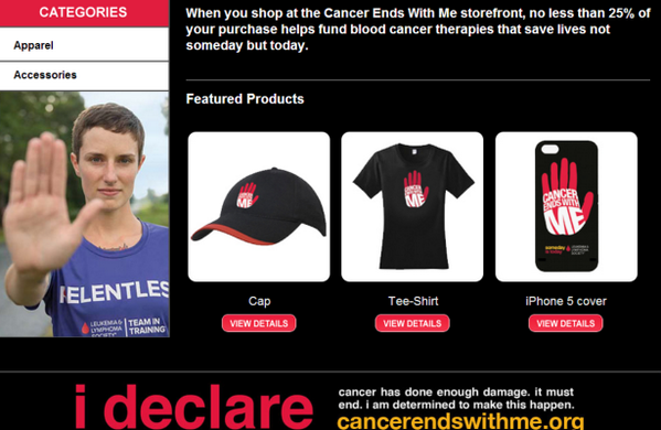 MWOYCentralPA's tweet photo. In a shopping mood after the holiday rush? Check out the @LLSusa #CancerEndsWithMe store.   http://t.co/FLnbj9H4AV http://t.co/MgJKCKeACZ