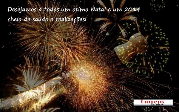 LumensDatashow's tweet photo. Boas Festas! http://t.co/11KbZLxP85