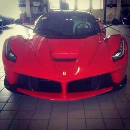 REZAMRMOTA's tweet photo. 1st La Ferrari !!! http://t.co/OvL4q87dfE