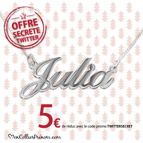 CollierPrenom's tweet photo. Noël : C'est l'heure de l'offre @twitter !
http://t.co/mYgj1AoODh #fashion  #mode #OnSeFolowLeDimancheSansPression http://t.co/afavHJikIe