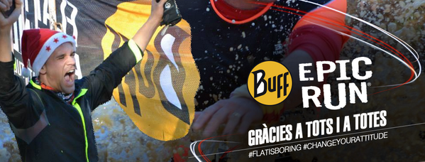 BuffEpicRun's tweet photo. No heu parat de cridar, cantar i riure a la #BuffEpicRun, SOU IMPRESSIONANTS! Moltes gràcies! cc @buff_es http://t.co/gAPAa5R4sx