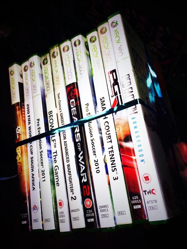 GAMETRONICSLinc's tweet photo. #Competition Simply RT for a chance to #Win these 10 Xbox 360 games! 

Xbox Ones &amp; PS4s available @GAMELincolnArch http://t.co/nTOBJnsV20