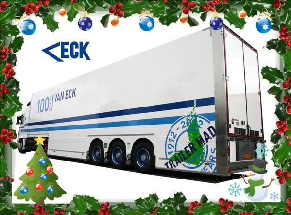 Van Eck wenst jou en je familie prettige kerstdagen en een duurzaam en gezond 2014!