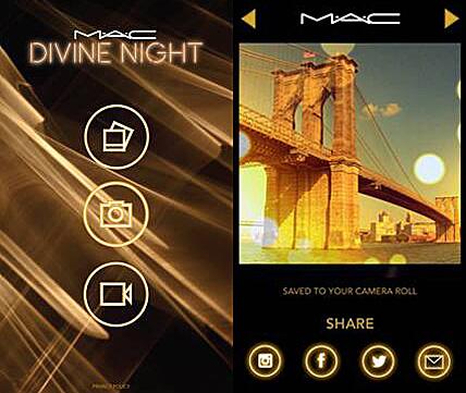 MACcosmetics's tweet photo. Holiday pics demand luminous layers! Remember to download our free #MACDivineNight photo app: http://t.co/kWAbNOg5fj http://t.co/sBpXsB8r1f