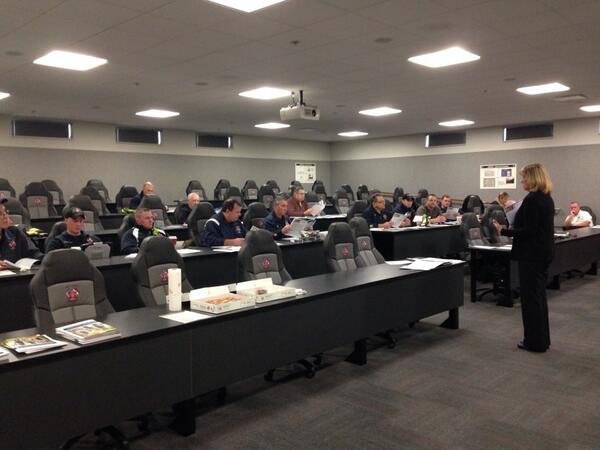 WESTCOUNTYFIRE's tweet image. C shift administrative class at ACE. #paperworkmatters