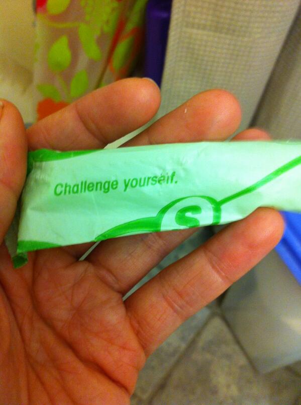 thatswatDEEsaid's tweet photo. Why is this tampon telling me this http://t.co/gUI1a59Xd2