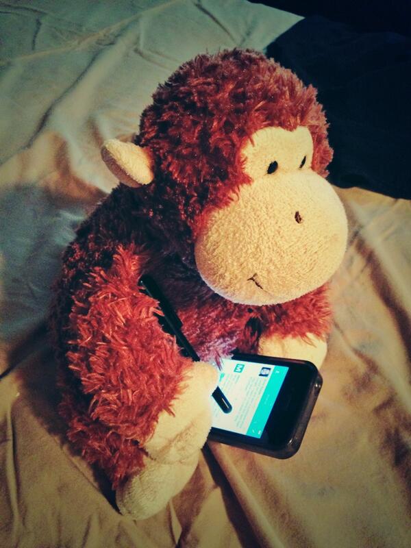 OpieDaMonkey's tweet image. Monkey learned how to overcome touchscreen not working. Stylus!! Mwahahahaha! I'm unstoppable! #techmonkey