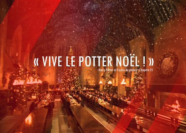 ThePotterveille's tweet image. #HPQuizz #Question10 La réponse : « Vive le Potter Noël ! »