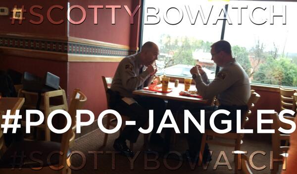ScottyBoWatch's tweet photo. No Scotty today. Maybe next time... #ScottyBOwatch #POPOjangles @ScottyMcCreery @Bojangles1977 http://t.co/hiUOQwVi1i