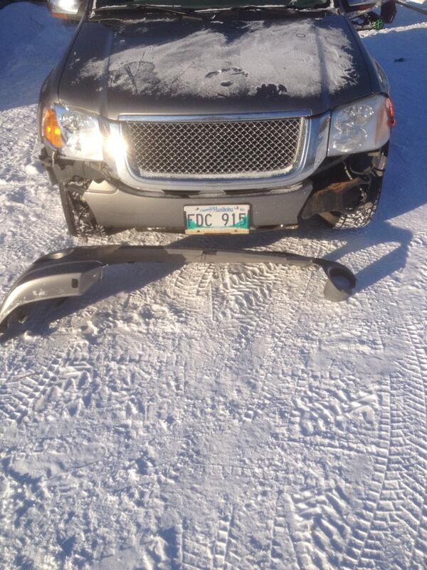 When Envoys take on the ditch and some trees...the trees win. Glad I could help. #TowStraps