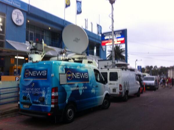 Media crews are rolling in to capture the action #seafoodieXmas <a href="/SydFishMarket/">Sydney Fish Market</a>