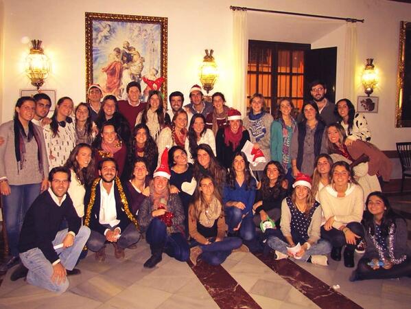 ensjlocalsevill's tweet photo. Los ENSJ de Sevilla en el Acto de Navidad! http://t.co/Wm4mbGctH9
