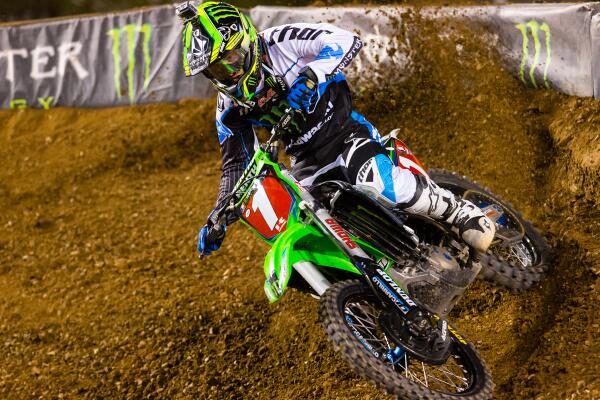 KawasakiUSA's tweet photo. Ride like a champ #KXProof RT "@JohnFMX1: Took first overall in tonight's Winter Classic! Feels good to win! #kx450f" http://t.co/XeS0dKZiui