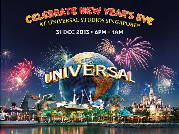 Sudah ada rencana Tahun Baru? Yuk ke Universal Studios Singapore Bubblegum Pop 2014 ! USS akan dibuka smp jam 1:00.