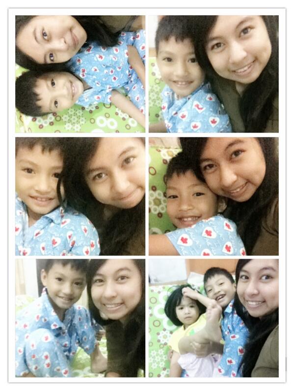 ashiyaple's tweet image. Goodmorning :) With my cousin #eyebugs #happymorning