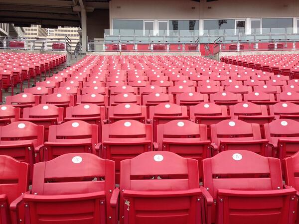 Reds's tweet photo. The ballpark misses you. http://t.co/4ZTeCfU1Qf