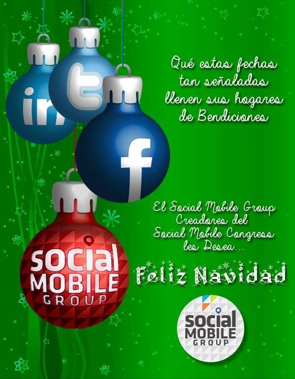 SocialinMobile's tweet photo. Felices Fiestas! Gracias a todos por la Gran Acogida que tuvo el Social Mobile Congress! http://t.co/hiPORomklb http://t.co/LGLRY83ydn