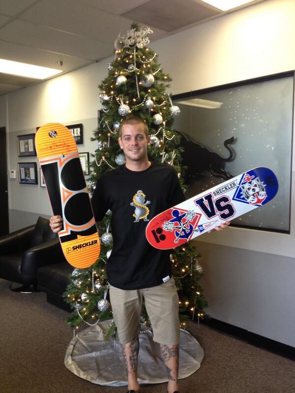 Want to win one of these signed decks from <a href="/PlanBofficial/">Plan B Skateboards</a>? RT this &amp; I will announce one lucky winner tomorrow!