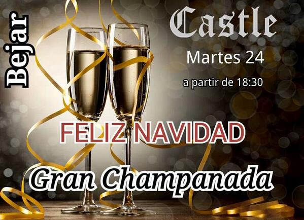 Castle_Bejar's tweet photo. Comparte una botella de cava con tus amigos. Feliz Navidad http://t.co/1EC6QVAyCw
