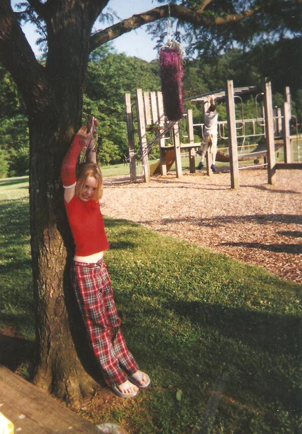 MK_killin_it's tweet image. #throwback #WhenIWasAKid #spring2004 my 8th bday