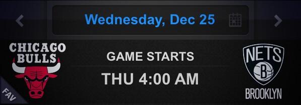 RyanForsyth78's tweet image. Great Xmas schedule @Coey__ @quinnhound #bleedingred #chargingbulls @chicagobulls