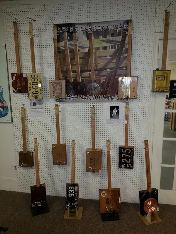 LazyBcbgs's tweet photo. Check out Lazy B Cigar Guitars at Raritan Bay Guitar Repair in Freehold NJ! http://t.co/43416SuUWj