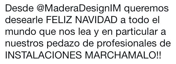 MaderaDesignIM's tweet image. Llegando estas fechas queremos decir que: