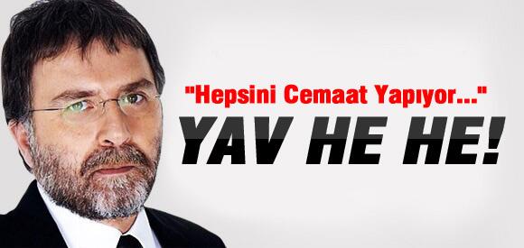 "HEPSİNİ CEMAAT YAPIYOR DİYENLERE "YAV HE HE" DİYORUM"
#CamiayaİftiraYolsuzluğuÖrtmez 
aktifhaber.com/ahmet-hakan-he…