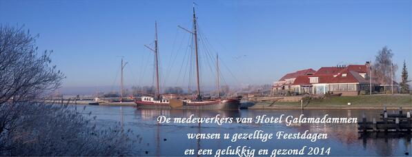 Galamadammen's tweet photo. De medewerkers van Hotel @Galamadammen wensen u fijne feestdagen en een geweldig 2014! http://t.co/xKGmenEuRl