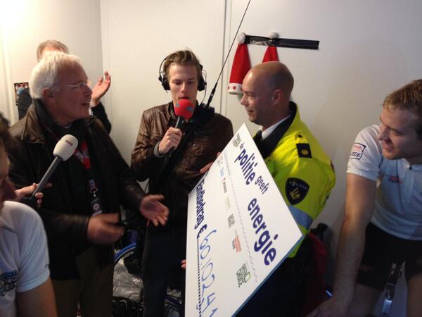 Eindbedrag voor #SR13 bij elkaar gefietst door de politie en partners: € 60.102,41.
Iedereen bedankt!!!! <a href="/Politie/">Politie Nederland</a>