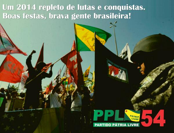 pplsc54's tweet photo. Boas festas a todos os brasileiros! http://t.co/6wKxGAqiRy