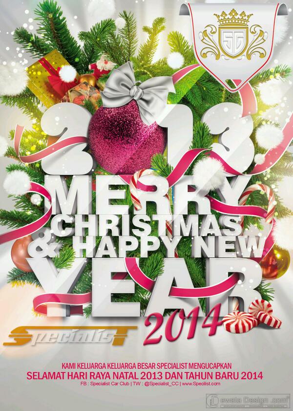 Kami Keluarga Besar Specialis Generation Mengucapkan Selamat MERRY CHRITSMAS 2013  &amp; HAPPY NEW YEAR 2014