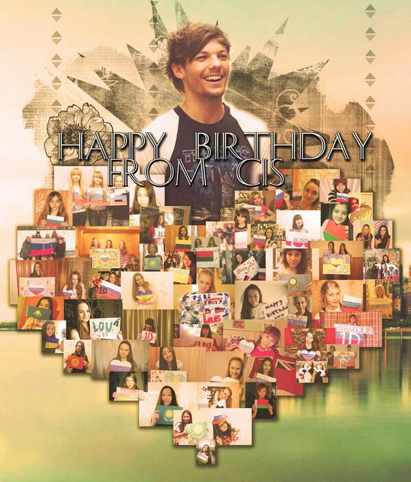 #HappyBirthdayLouisFromCIS