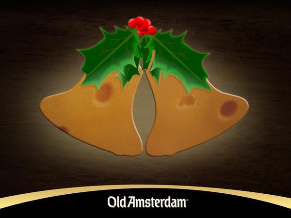 Kannst du die Weihnachtsglocken hören? Diese hier sind köstlich. ⋱★⋰ Old Amsterdam wünscht frohe #Weihnachten! ⋱★⋰