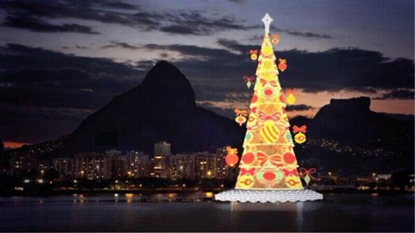 Christmas in Rio de Janeiro, Brazil без смс