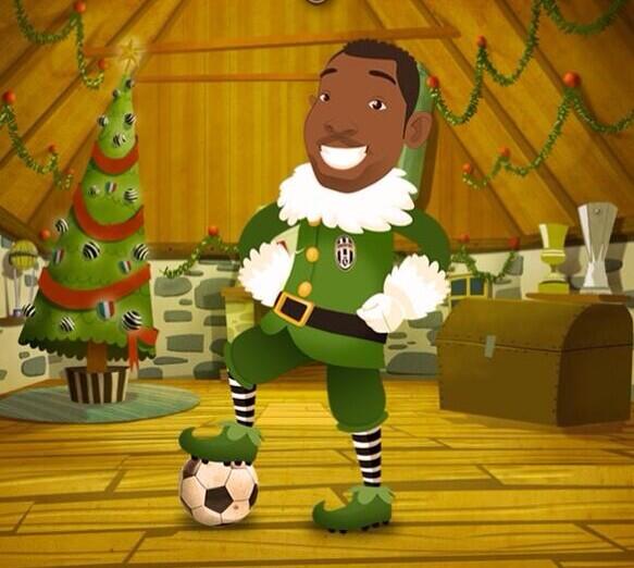 Buon Natale Dalla Juventus.Asamoah Un Buon Natale Dalla Mia Famiglia