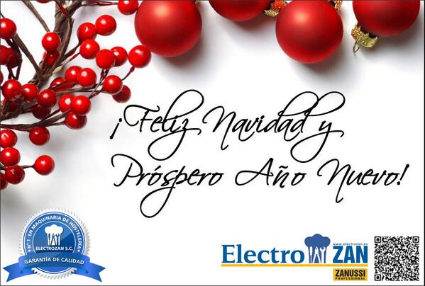ElectrozanHoste's tweet photo. A todos nuestros followers y amigos. Felices Fiestas y Próspero 2014. http://t.co/jZzeyOeaPy