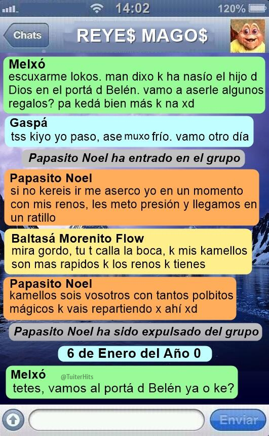 TuiterHits's tweet photo. ya vienen los reyes magos

ya vienen los reyes magos

caminito d Belén

- http://t.co/vOGwchwxXf